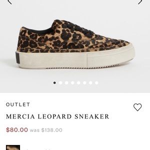 All Saints Leopard sneakers